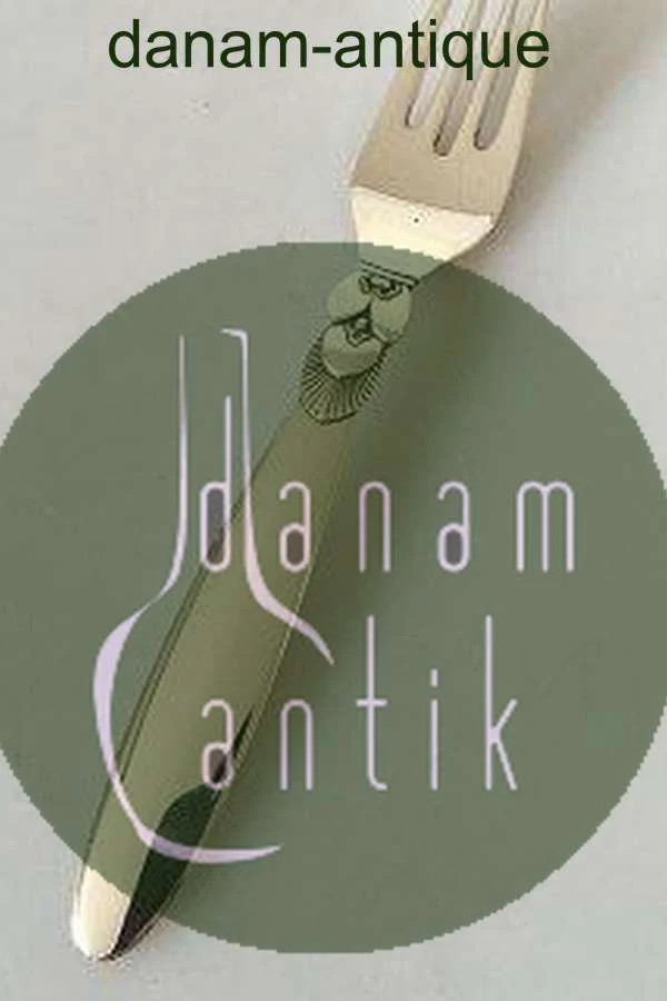 Georg Jensen Sterling Silver Cactus Child Fork No 082