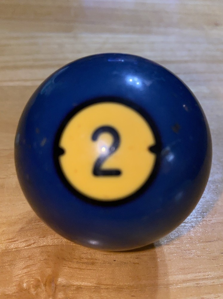 Brunswick Centennial #2 Pool Billiard Pocket Ball Replacement Vtg