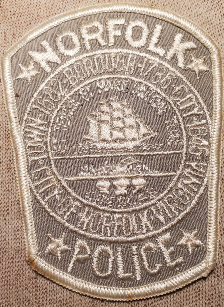VA Norfolk Virginia Police Patch