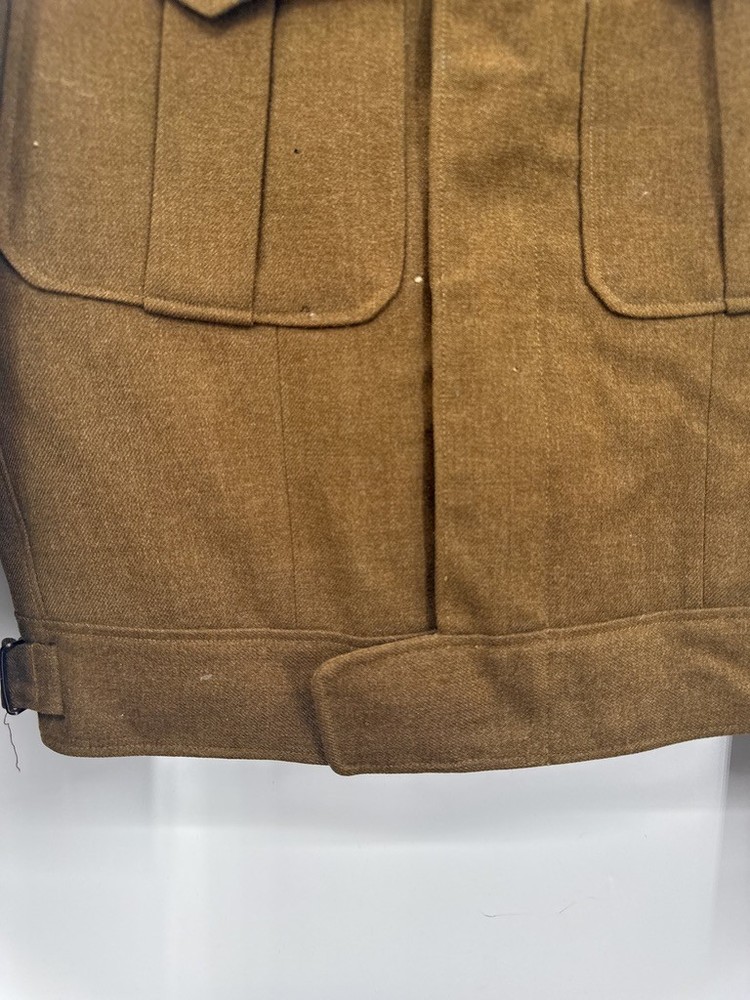 Wwii Army Coat Jacket Brown Uniform