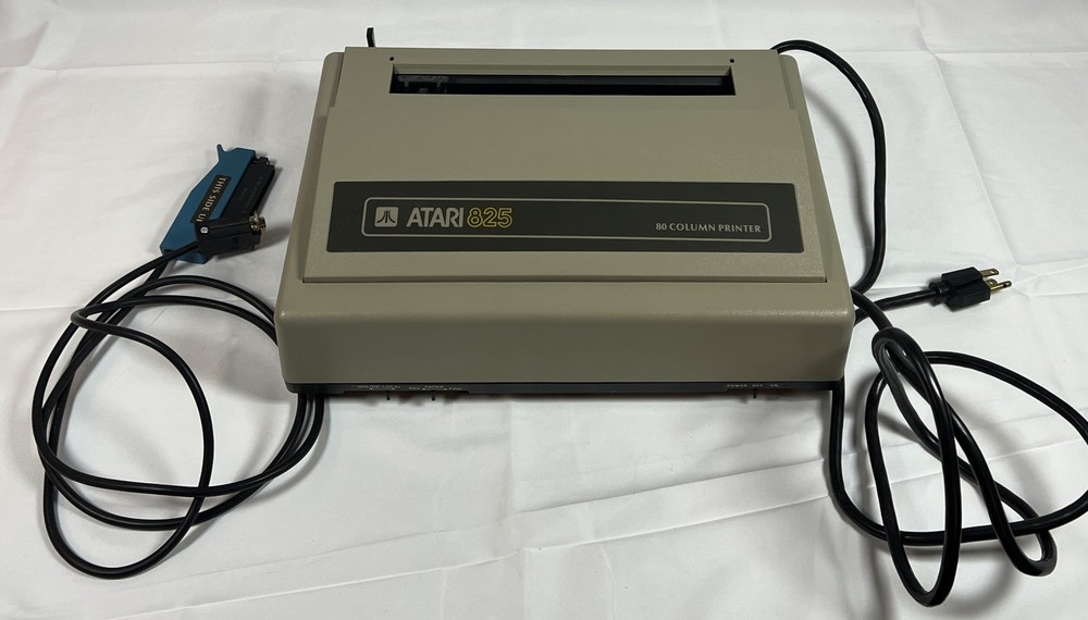 Vintage Atari 825 80 Column Printer UNTESTED - AS-IS