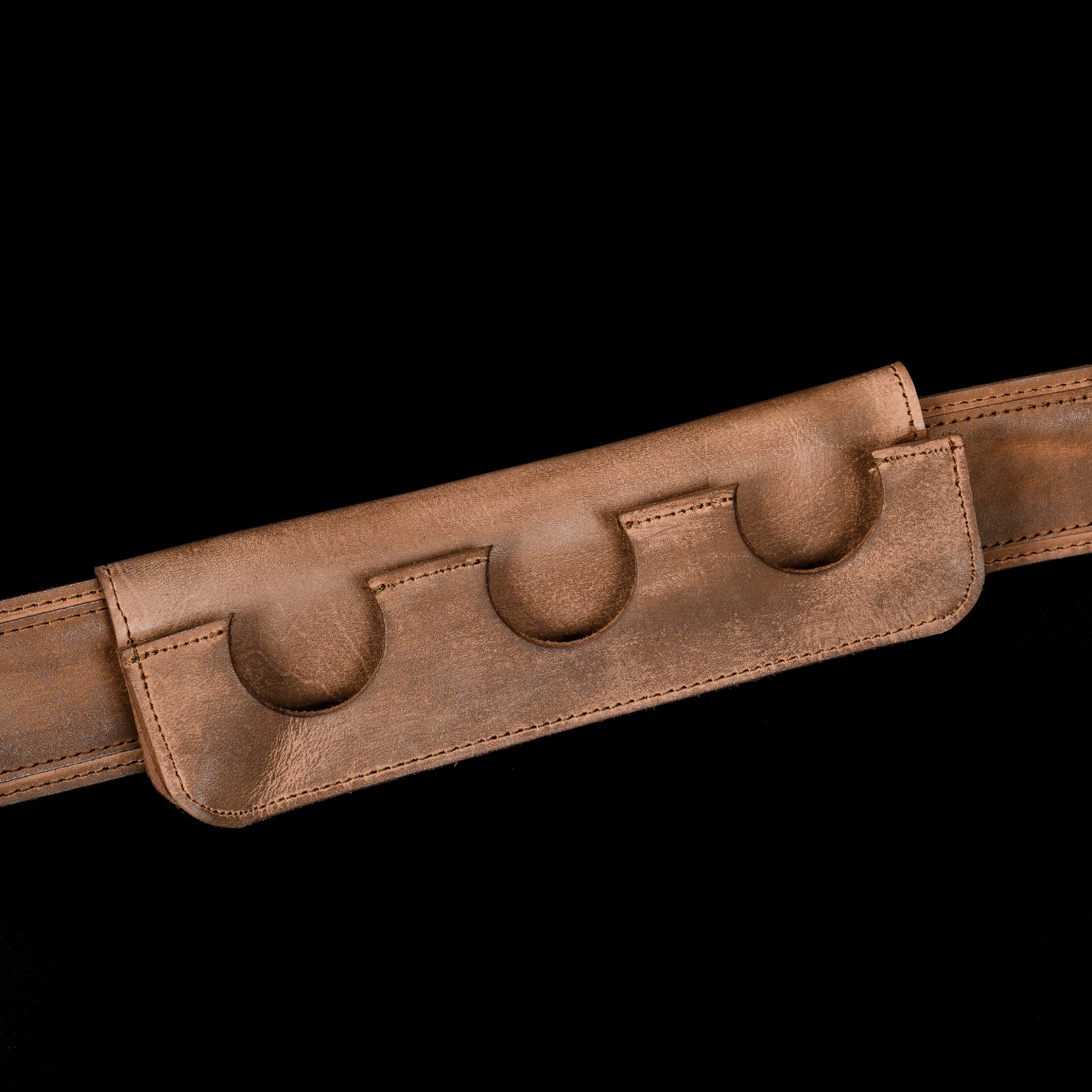 Mandalorian Belt with Holster Brown Leather Cosplay Costume Prop for Adult Men