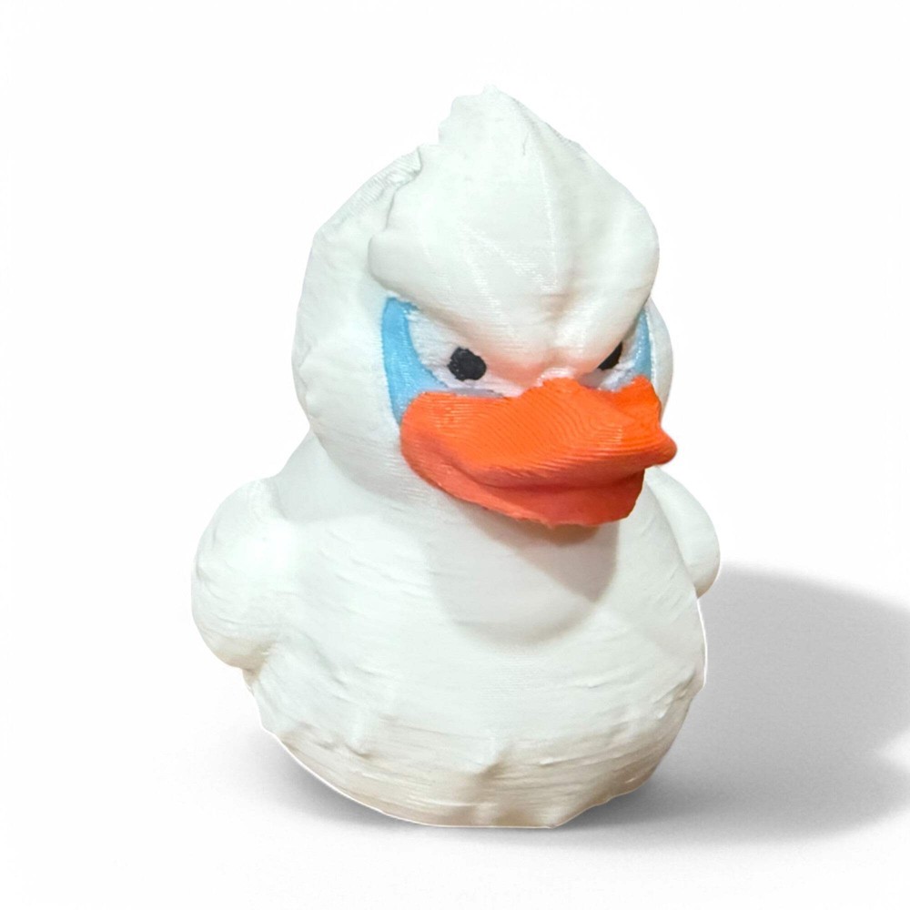 Yeti Duck - Mythical 3D-Printed Rubber Duck