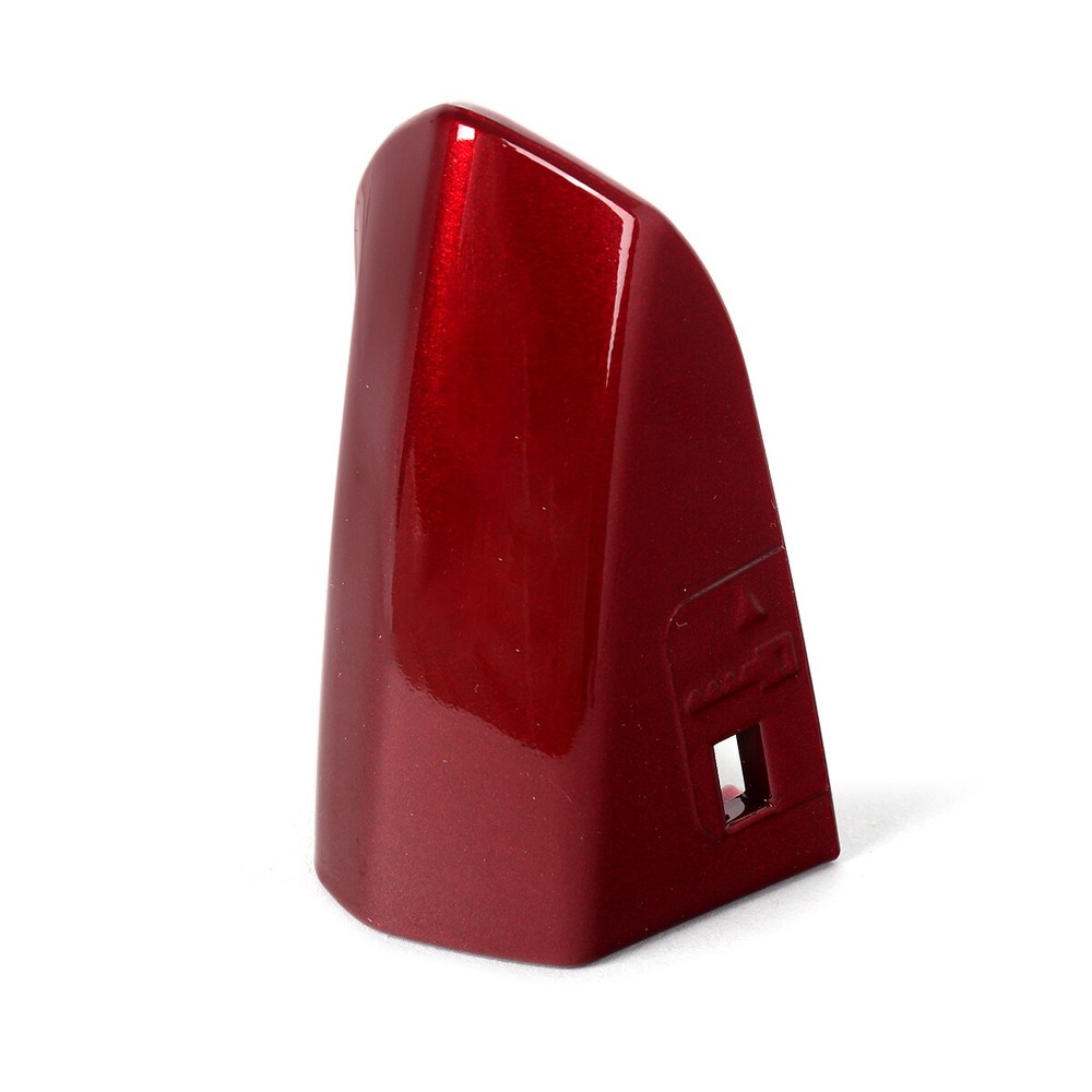 For 2015-2022 Mustang Left Side Driver Door Handle Key Lock Cover Bezel Ruby Red