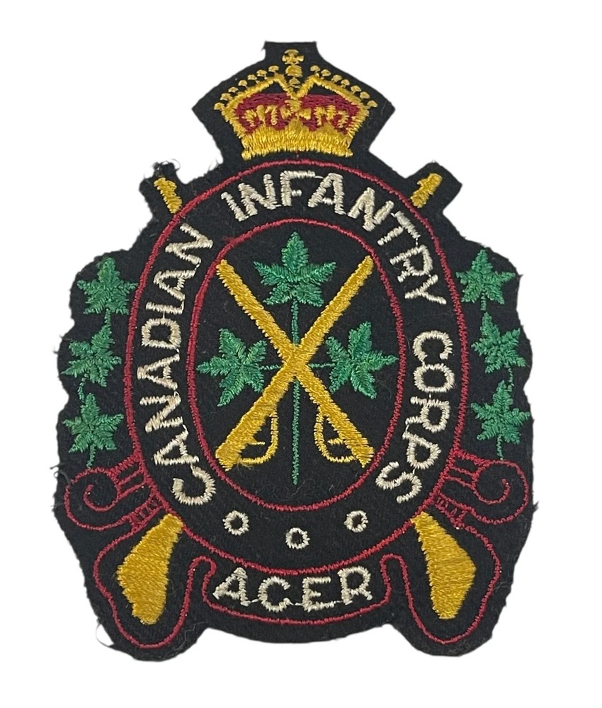 WW2 Canadian Infantry Corps Jacket Crest