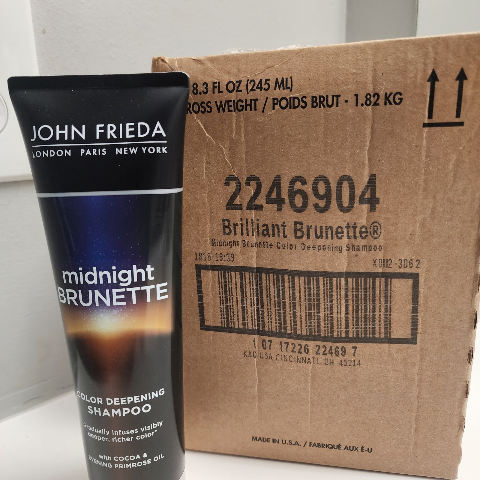 6 John Frieda Midnight Brunette Color Deepening Shampoo - 8.3 fl.oz