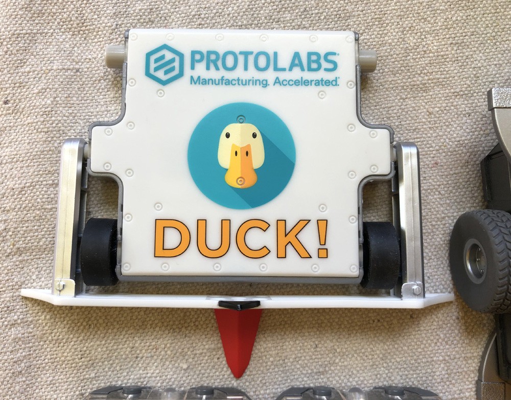 HEXBUG BattleBots Rivals Remote Control Combat Duck And Rotator Missing Pieces!