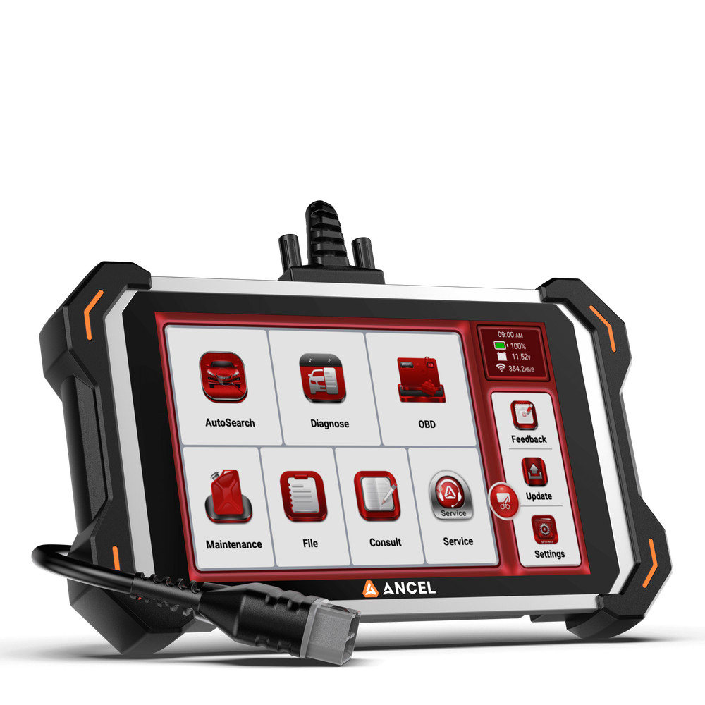 ANCEL DS600 Elite ECU Coding Full System OBD2 Diagnostic Scanner VAG Guided Tool