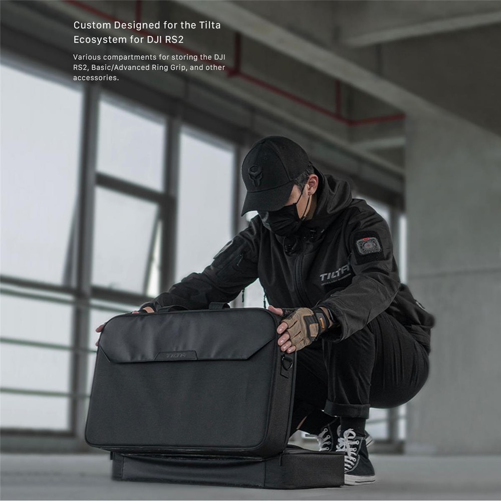 Tilta Soft Shell Case for Advanced Ring Grip, Black #TGA-ARG-SSC