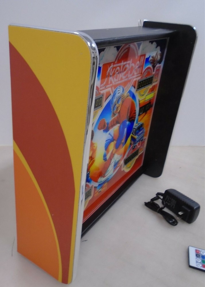 Bally Skateball Pinball Head LED Display light box