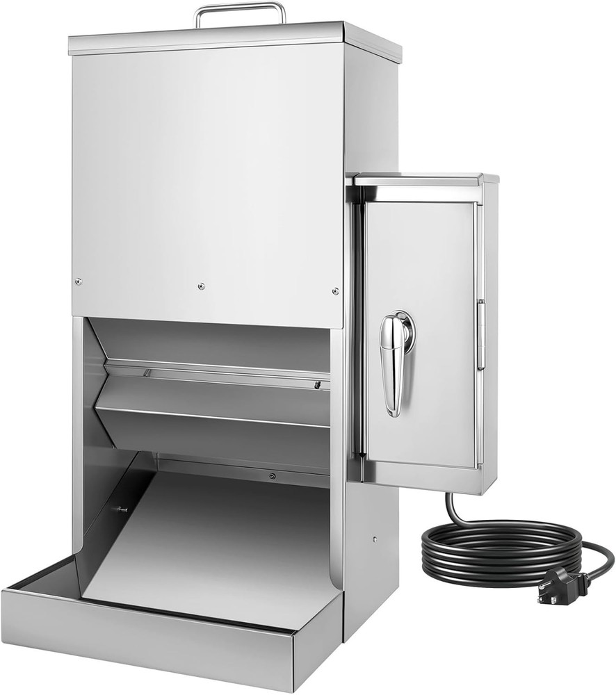 16L Auto Pet Feeder w/ Timer, Stainless Steel, Programmable for Large Pets