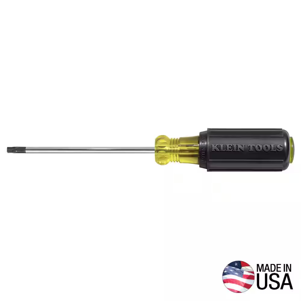 T15 TORX Screwdriver, round Shank, Cushion Grip