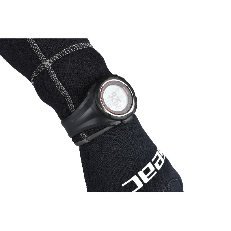 SEAC Partner Dive Computer - Black - Free Diving - Wrist Computer