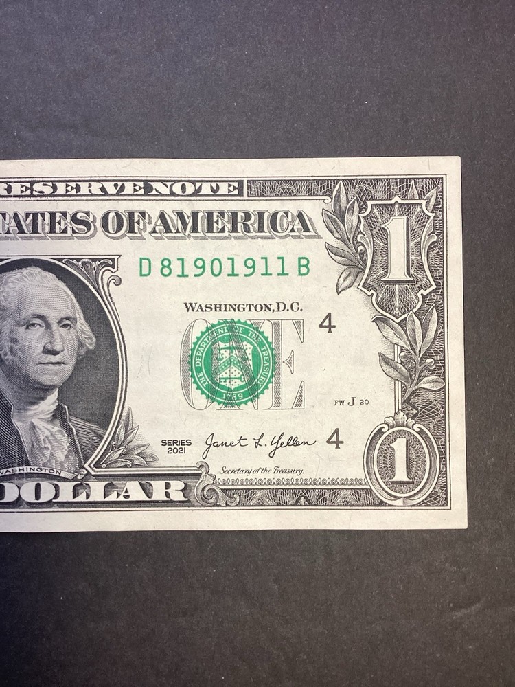 911 Emergency Dollar Bill