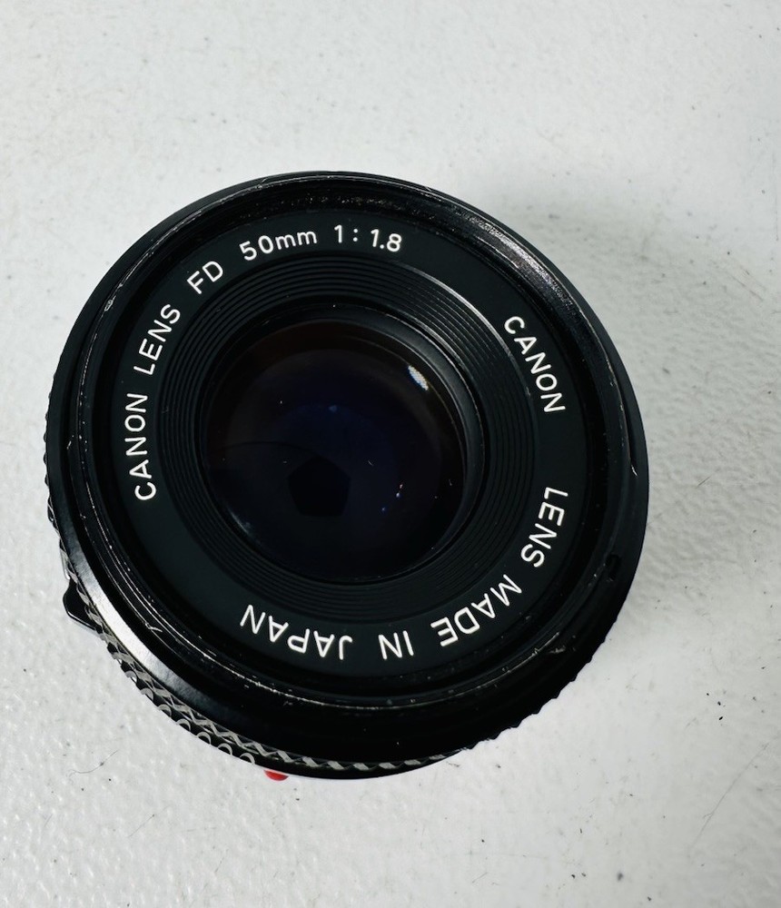 Canon AE-1 Camera With Lenses