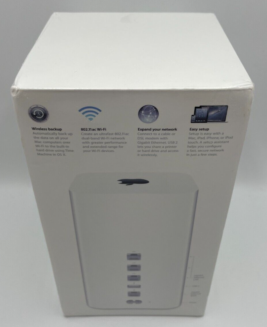 Apple AirPort Time Capsule 2TB External Hard Drive A1470 Factory Sealed