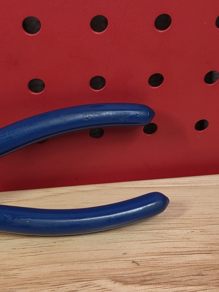 Cornwell Tools CPL66 Blue Handle Angled Bent End Needle Nose Pliers