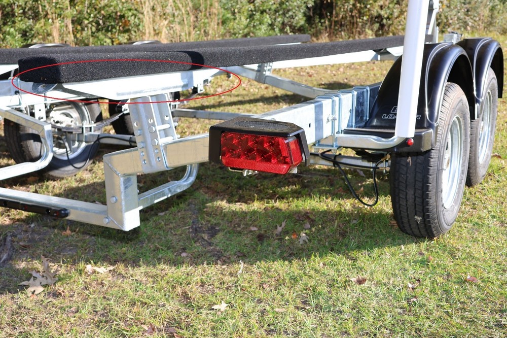 EZ Loader Boat Trailer 30" Bunk Roller Mounting Bracket Support Tray 25002204710