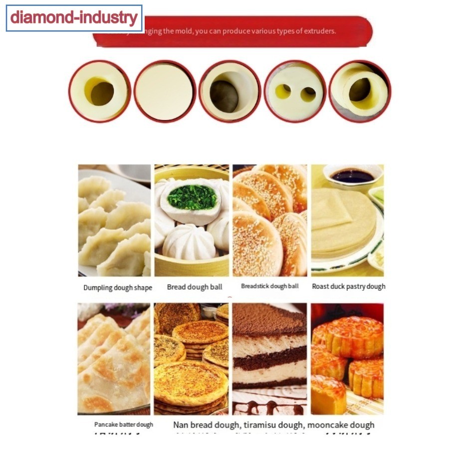 Automatic Dough Divider Rounder Machine Quantitative Dividing Dough Cutter