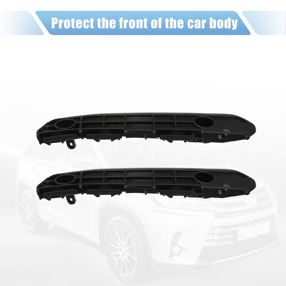 1 Pair Front Bumper Mounting Support Bracket 521450E030 for Toyota Highlander