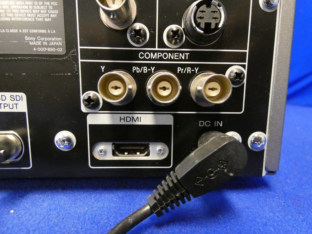 Sony PMW-EX30 Solid-State Memory Recorder w/External Power Supply, Card Adapter