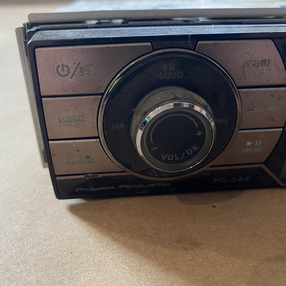 Power Acoustik PD-344 Faceplate