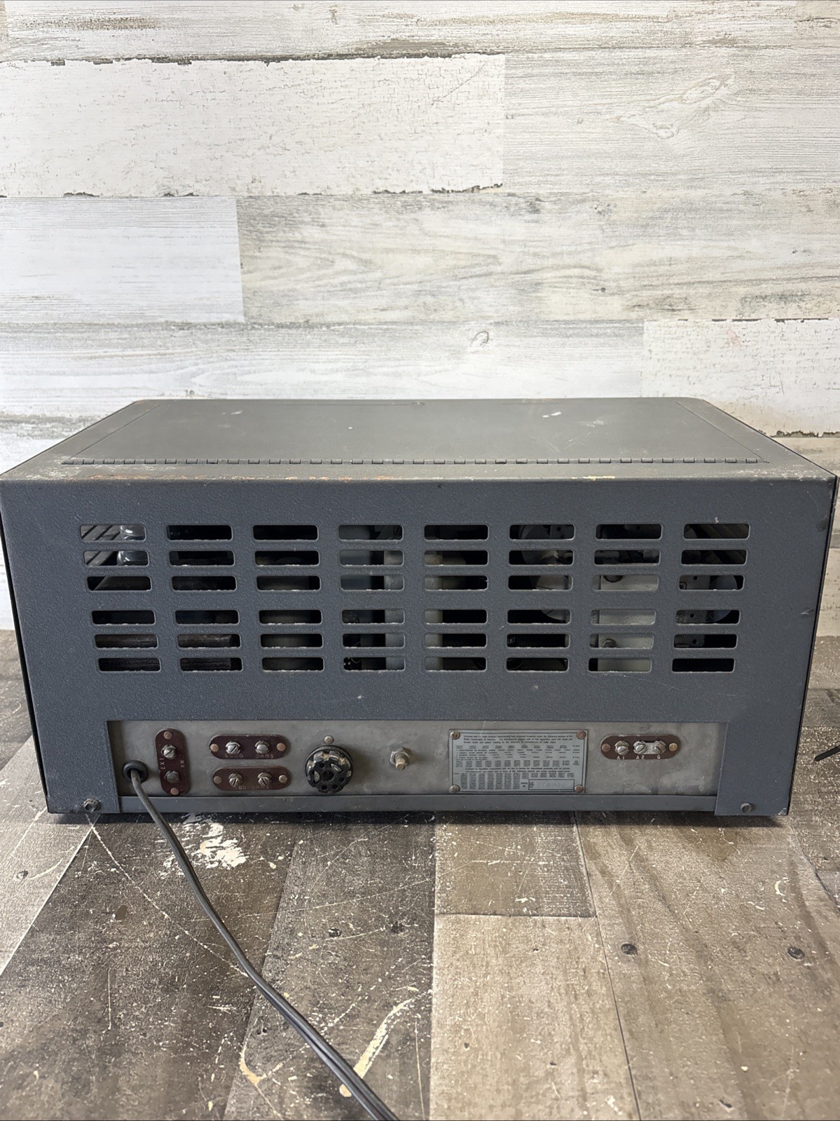 Hallicrafters SX-25 Super Defiant HF Communications Tube Receiver Works