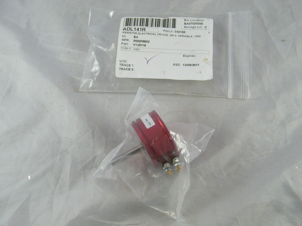 NEW ~ VOLTRONICS ~ 1K OHM POTENTIOMETER ~  MODEL # V100116 ~ ANGLE  315°