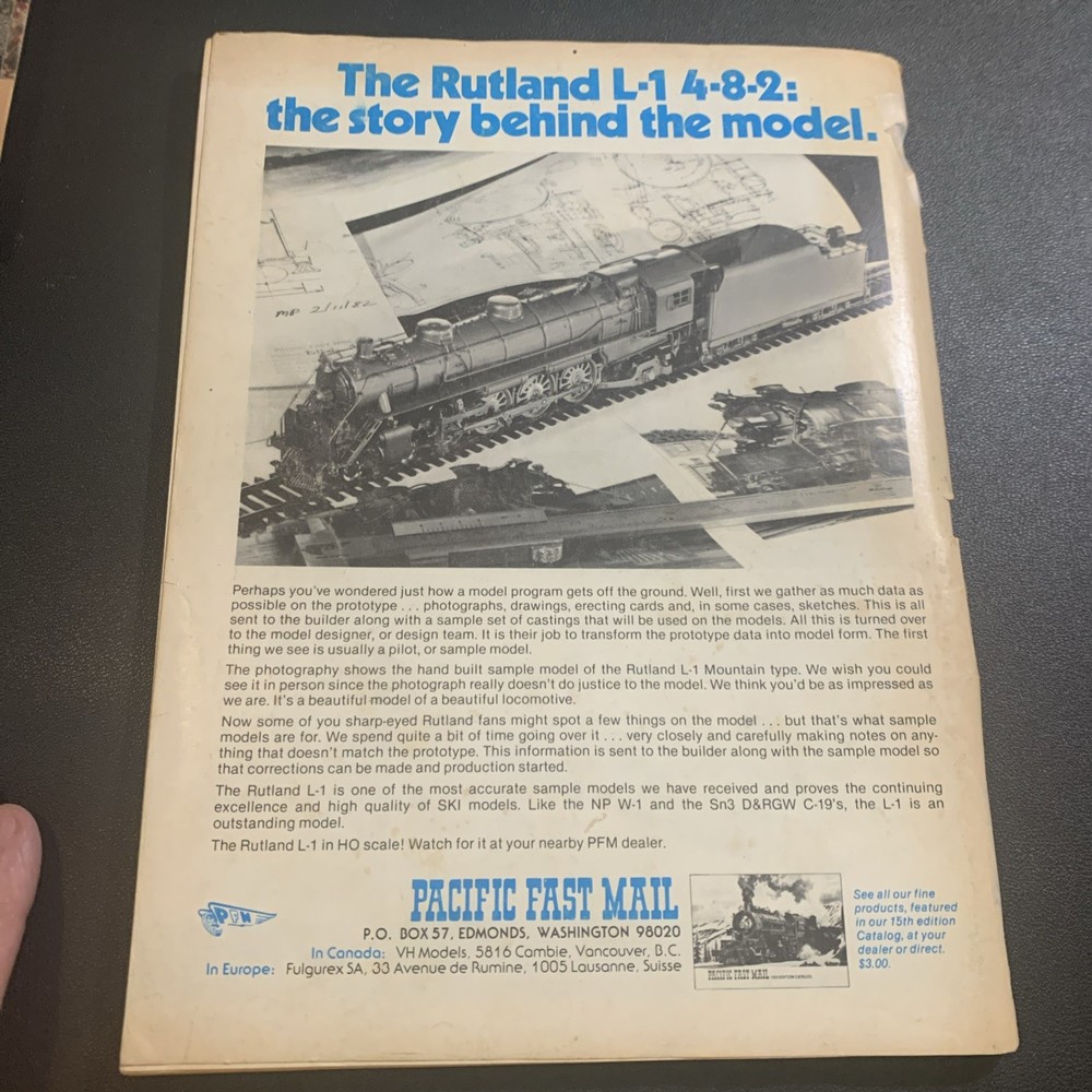 Model Railroader Magazine December 1982 #5