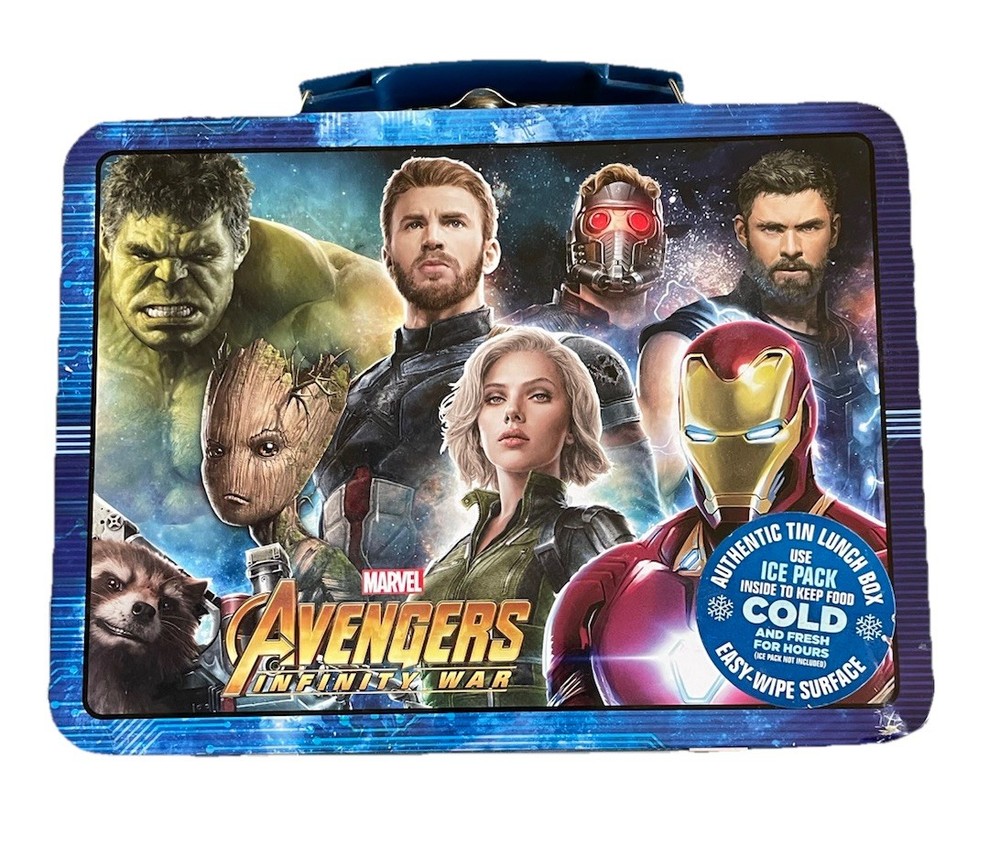 Marvel Avengers Infinity War Tin Lunch Box