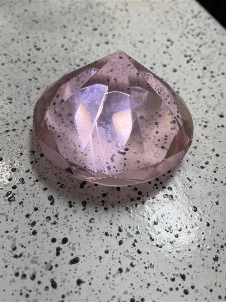 Large Pink Dimond Art