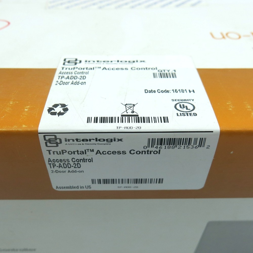 Interlogix TruPortal TP-ADD-2D-BRD Access Control 2-Door Interface Module Sealed