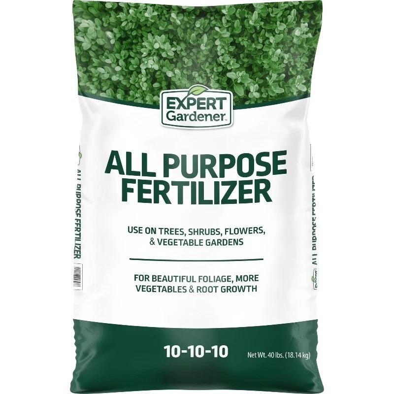 Expert Gardener All Purpose Plant Fertilizer, 10-10-10 Fertilizer, 40 lb.