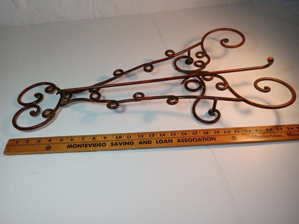 Rustic Iron Metal ~ Display Stand ~ Easel 27"