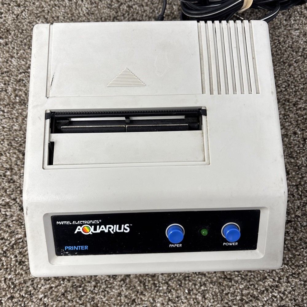 Aquarius Computer Game System PRINTER #4210 1982 Mattel UNTESTED AS IS!