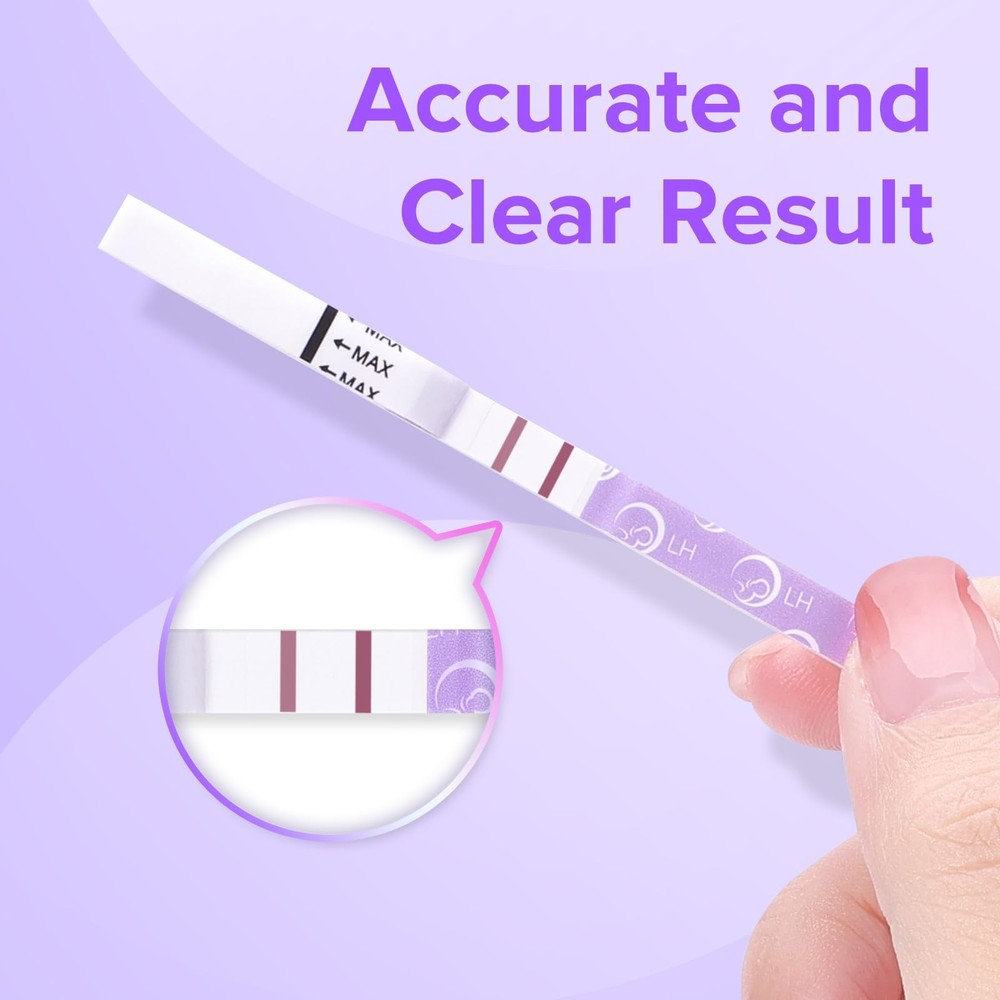 Quantitative Ovulation Predictor Kit：40 Ovulation Tests + 10 Pregnancy Tests ...