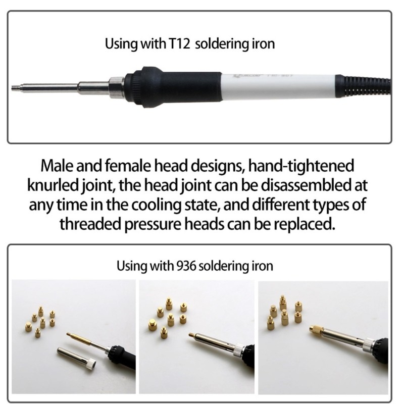 High Temperature Resistant Heat Insert Nut Iron Tip For Seamless Nut Integration