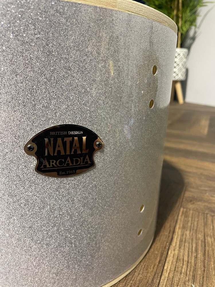 Natal Arcadia Tom Drum Shell 12”x9” Bare Wood Project #MI25