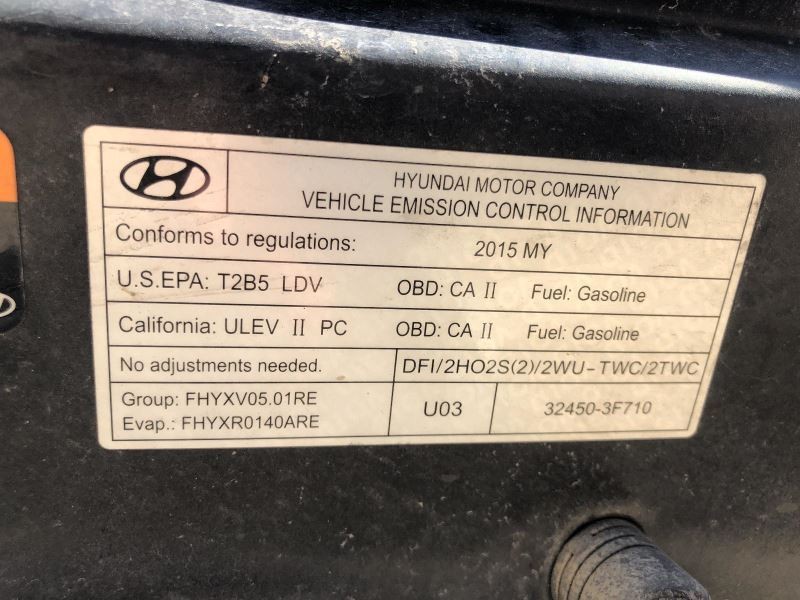 Camera/Projector Camera Sedan Windshield Mounted Fits 15-16 GENESIS 896499