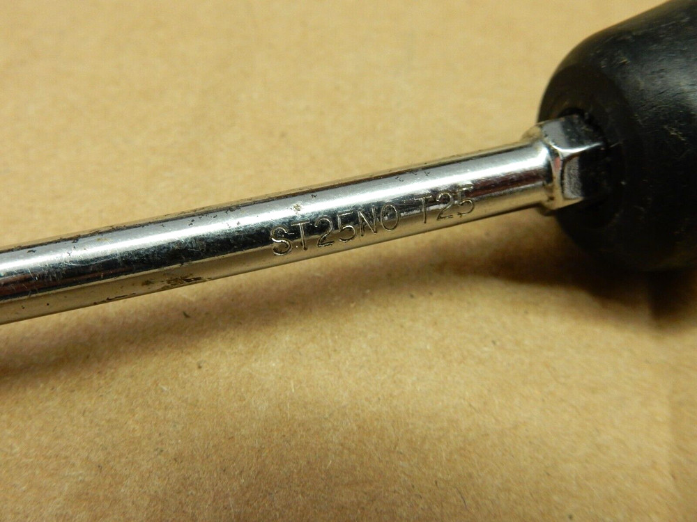 MAC TOOLS TORX T25 SCREWDRIVER ST25NO DRIVER