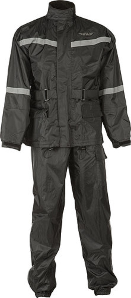 Fly Racing 2-Piece Rain Suit Black