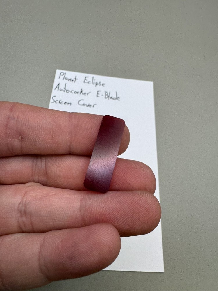 Planet Eclipse Autococker E-Blade Screen Cover Red