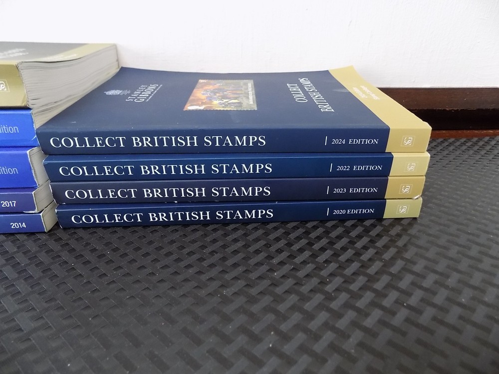 STANLEY GIBBONS GB CATALOGUES GREAT BRITAIN CONCISE ETC VARIOUS TO 2024 9 ITEMS