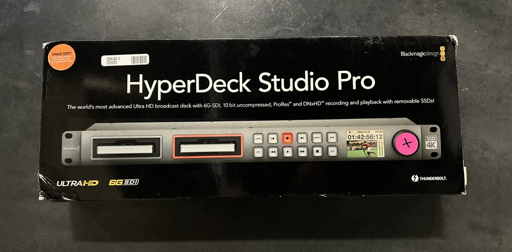 Blackmagic Design HYPERD/ST/DFHP HyperDeck Studio HD Pro 2