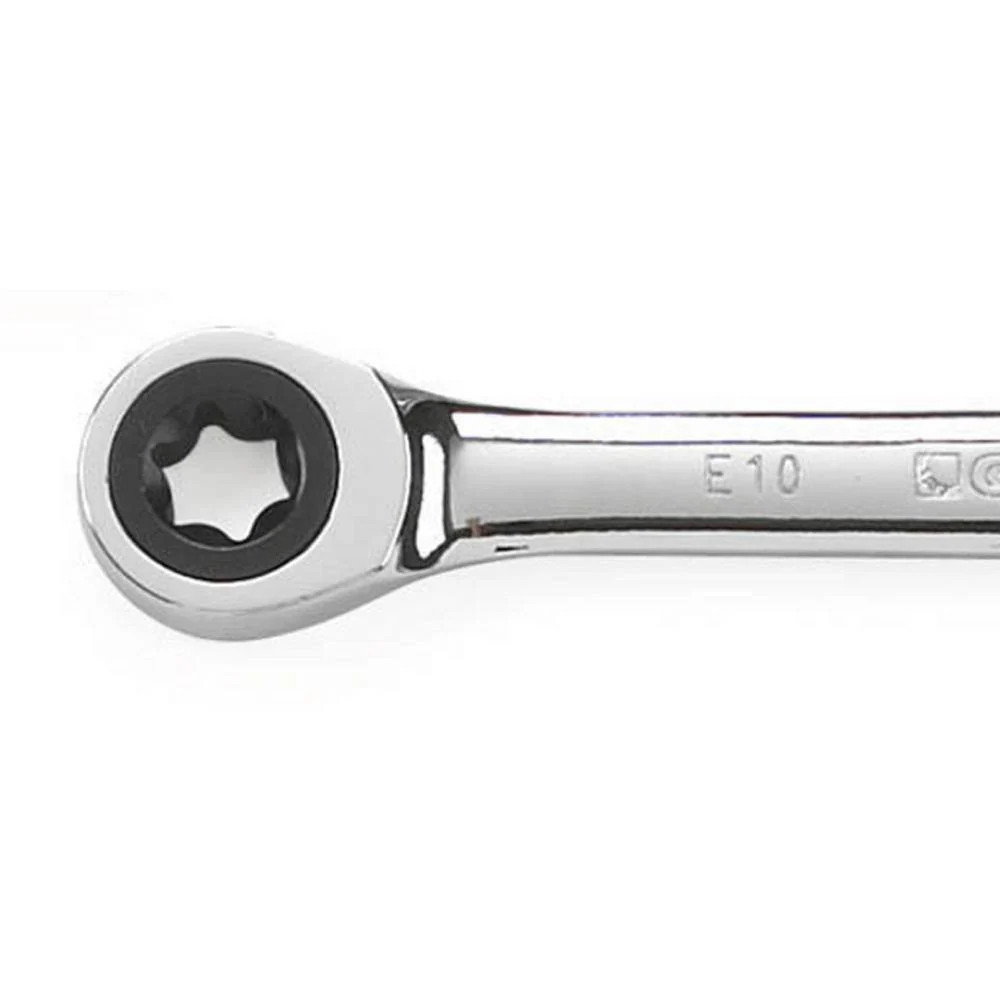 E-Torx Double Box-End Ratcheting Wrench E10 X E12