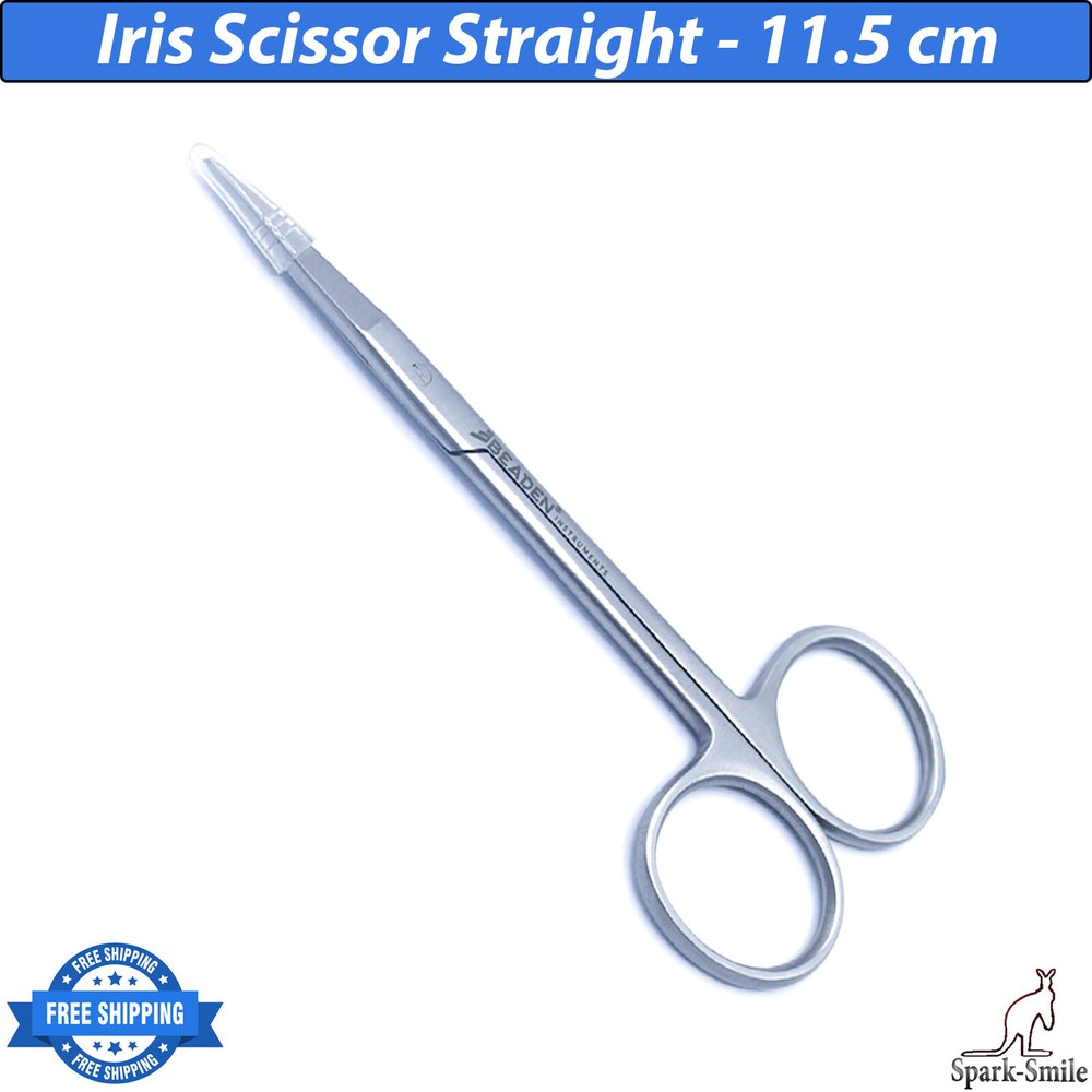 Surgical Iris Straight Tissue Scissors Gum Stitch Veterinary Laboratory Tools CE
