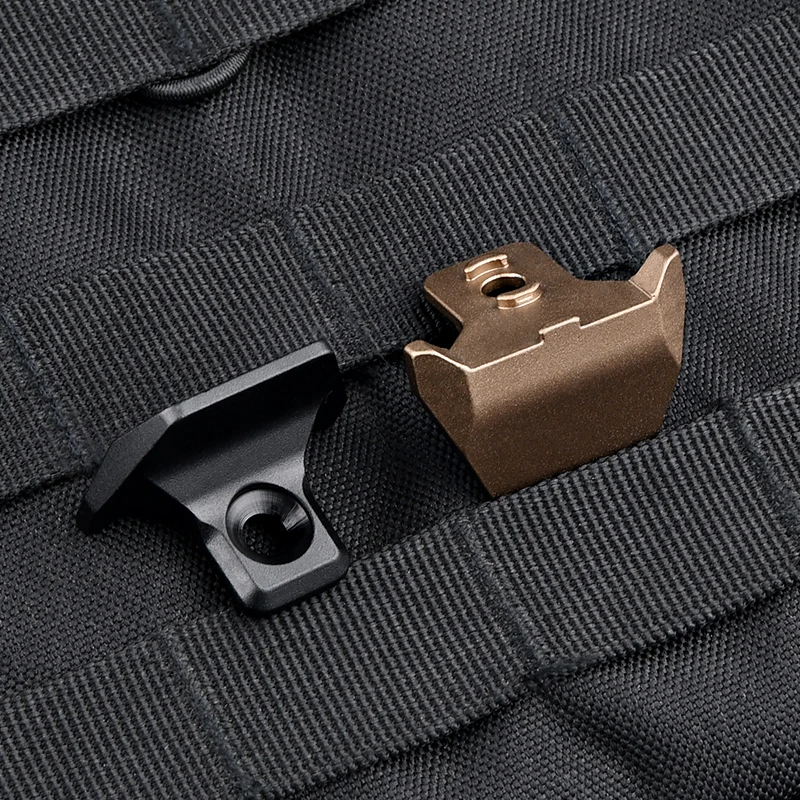 MLOK KEYMOD Rail System Mount Tactical Hunting Accessory QTR Aluminum Mini Parts