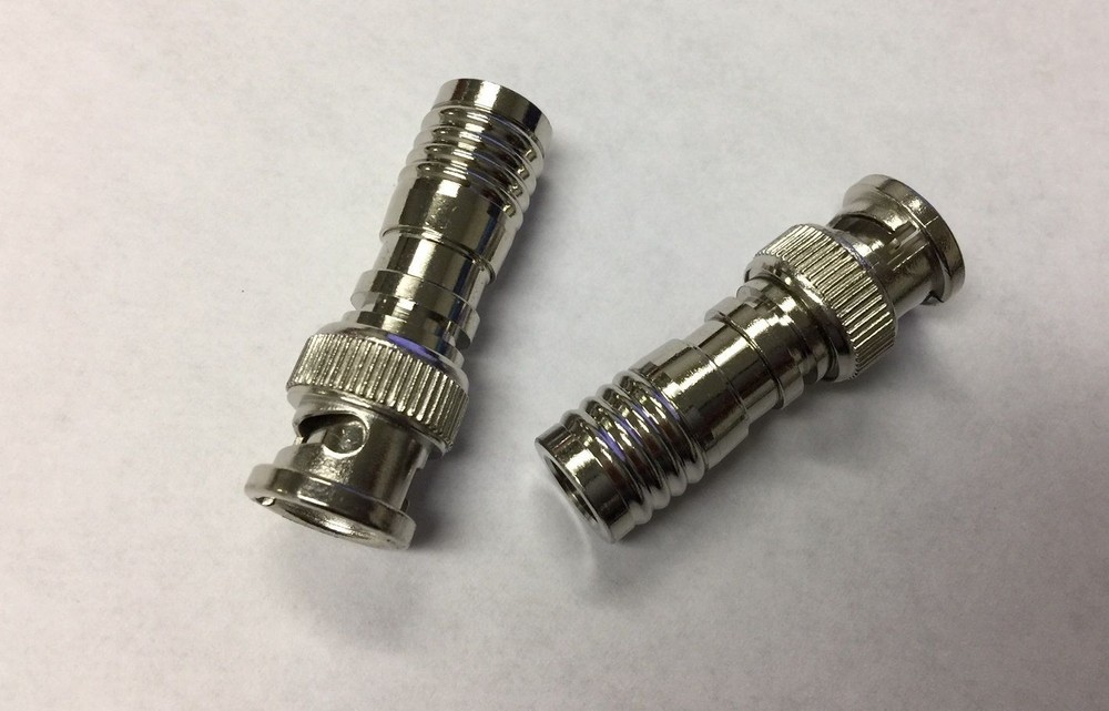 10pcs BNC Compression Connectors for CCTV System