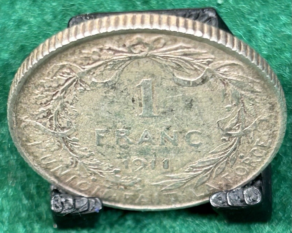 1911 Belgium 1 Franc