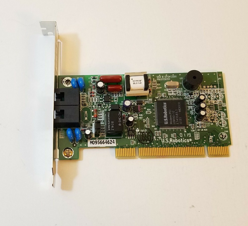 U.S. Robotics PCI Modem USR90-12 USR5600 Model 3094.3095